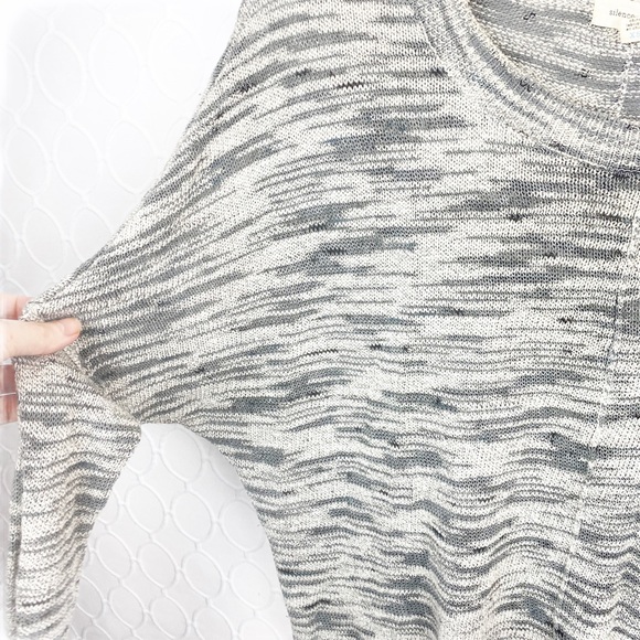 Silence & Noise UA Grey Marled Sweater XS - Picture 5 of 6